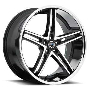 Asanti Black – ABL-7 – Black – 20″x10″ 38mm – Summer Wheels – ABL7-20101238MS